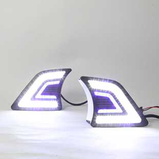 适用于12年VIGO日行灯14年丰田海拉克斯VIGO日行灯日间行车灯LED