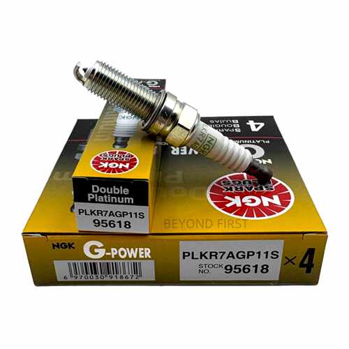 NGK双铂金火花塞 PLKR7AGP11S 95618 适用九代雅阁缤智凌派思域