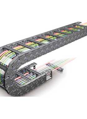 韩国CPS标准拖链 可变换的弯曲半径 ST系列 nsb静音系列拖链