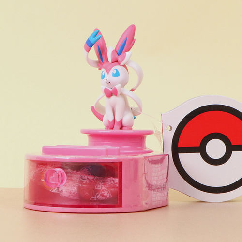 乐达果汁软糖草莓熊宝可梦造型手机支架玩具总动员手办摆件