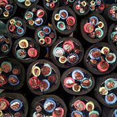 通用橡套软电缆纯铜国标2芯3芯4芯5芯4 35平方