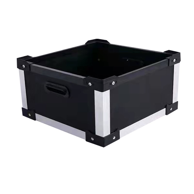 PP塑料中空板周l转箱黑色防静电周转箱隔板层板垫板内衬刀卡物流