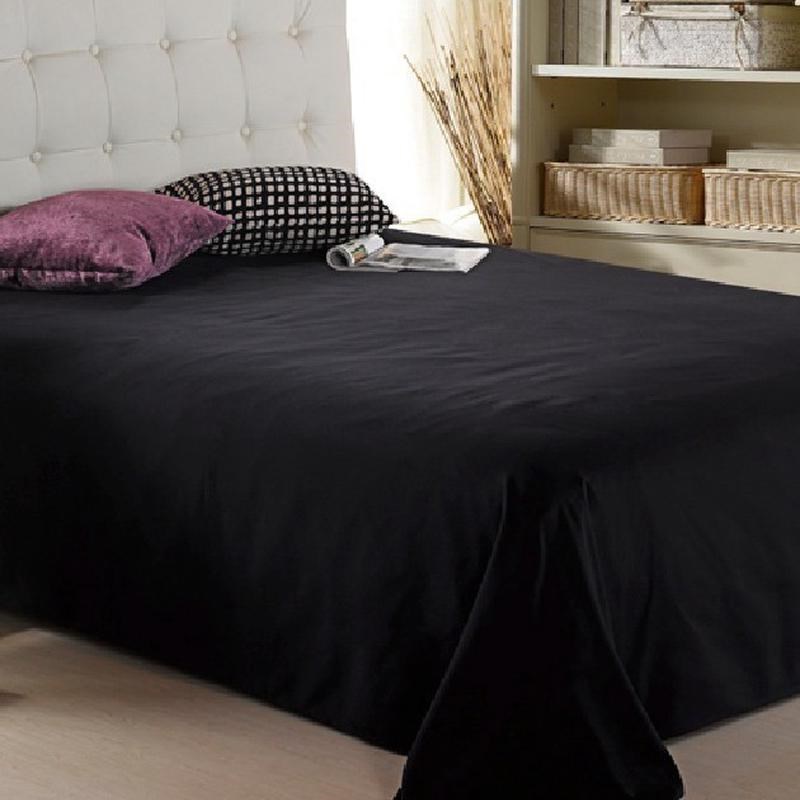 1.2m学生宿舍单人床单单件0.9米深B咖深灰黑色床罩1.5m1.8隔脏被