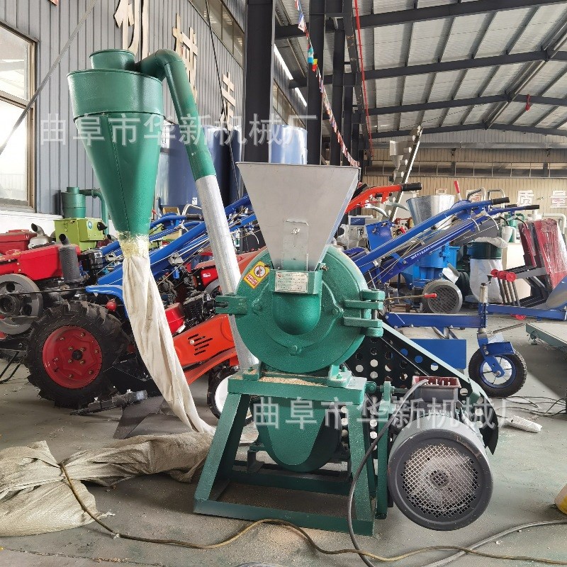 工厂直供新款磨k粉机加厚型玉米齿盘粉碎机铸铁圆盘齿爪磨面机