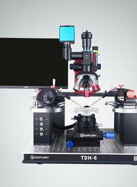 探针台手动测试晶圆忆阻器失效分析IV测试光电流测试Mapping架探
