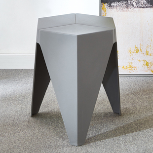 简约凳子塑料凳北欧创意方凳胶凳家用高凳防滑加厚可叠放等位凳子