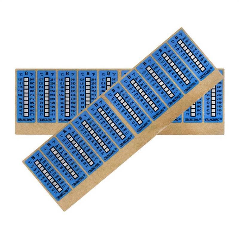 TFN测温纸温度标贴感温纸测温胶片十U格WDJ10A