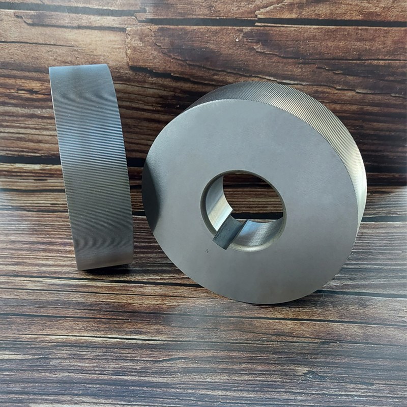 滚花轮 直纹54孔 DC53高强度滚花刀磨制高O精度滚丝轮滚花模压花