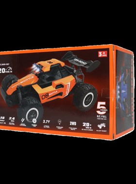 合金rc遥控四驱越野车高速车大脚攀爬充电动竞速漂移模型男孩玩具