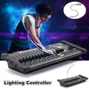 跨境热销dmx384b控台 par灯光速灯舞台灯光无线dmx512控制器 led