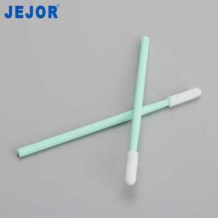 厂家工业无尘棉签净化棉签海绵头绿杆圆头电子精密仪器清洁现货