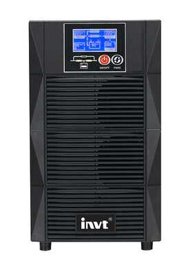 INVT/英威腾UPS不间断电源HT1102L 在线式高频2KVA/1800W外接主机