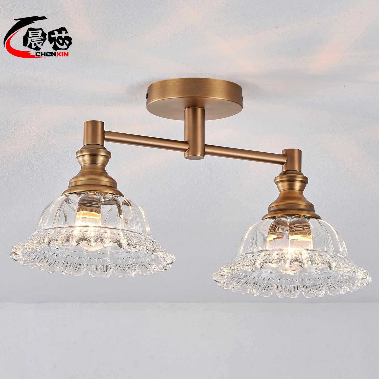 跨境亚马逊新款农舍浴室灯具卧室黑色梳妆台灯镜前灯Vanity Light