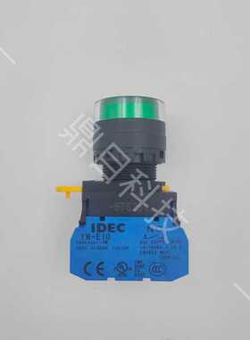 IDEC和泉按钮开关绿色YW1L-MF2E10Q4G