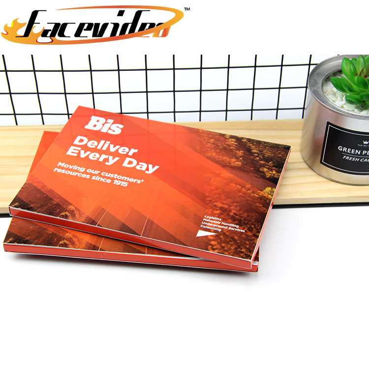 videobrochure4.3寸LCD屏视频贺卡企业电子宣传册请柬礼品