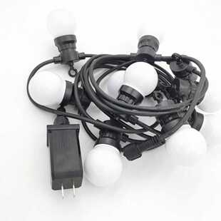 G50灯串线LED泡灯串24v防水灯串有 欧规防水灯热销款低压彩灯