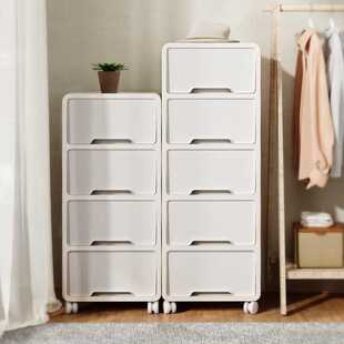收纳柜塑料家用抽屉式床头置物柜衣服收纳箱整理零食储物柜