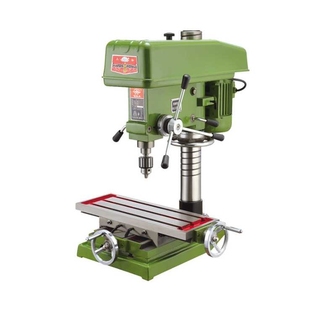 380V台钻铣床 220V 1.1KW重型工业台钻16MM 钻铣床ZXJ7016 台式