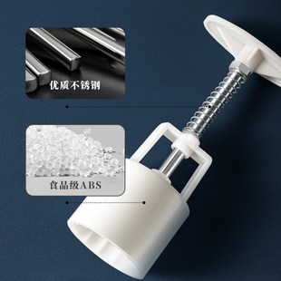 手压式 TD61月饼模具2023新款 家用做绿豆糕磨具冰皮流心.糕点压花