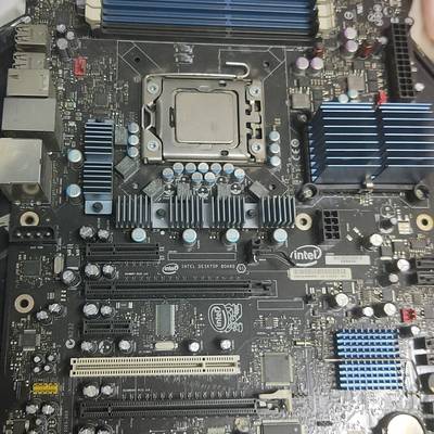 议价英特尔原厂x58 dx58 支持x5650