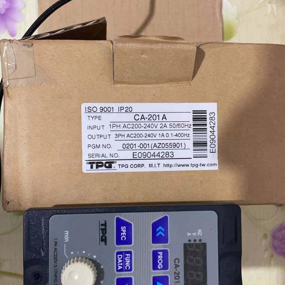 议价台湾TPG控制器 型号：CA-201A  全新原包装