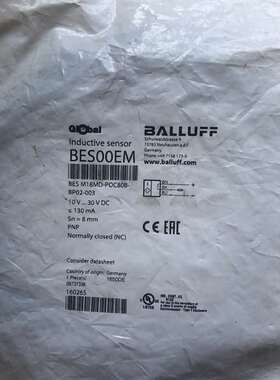 议价德国巴鲁夫BALLUFF【传感器 BES00EM】BES M