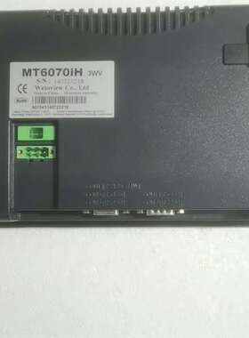 议价原装拆机威纶通触摸屏MT6070iH 3WV   MT607
