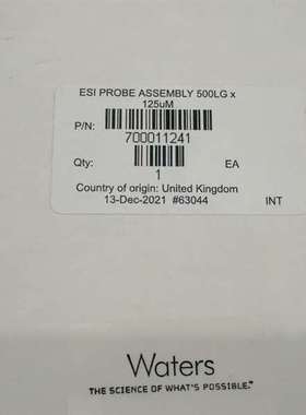 议价Waters配件700011241 沃特世ESI电喷雾探头组