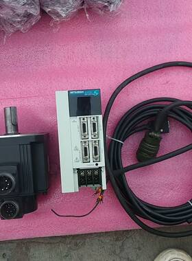 议价三菱MR-J2S-100A   电机HC-SFS102成色如