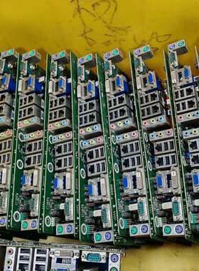 议价研华工控主板 SIMB-A21 REV.10双网口拆机多