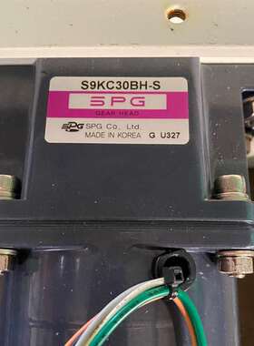 议价S9KC30BH-S S9190GTH-E SPG电机减速器