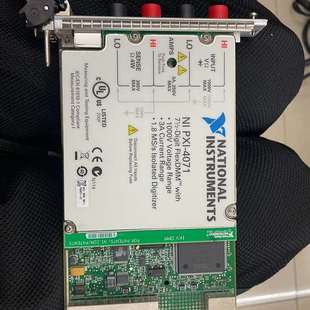 议价NI PXI4071万能表卡