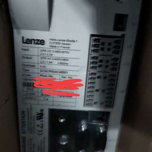 议价全新原装 LENZE轮次驱动器变频器ECSCP004C4B50
