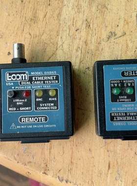 议价美国tcom线路测试仪，网线 馈线双线路测