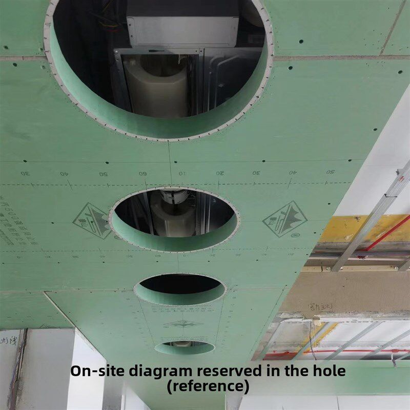 鸿宇嵌入式圆形中央空调出风口内嵌线型进回风口排换隐形新风口