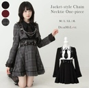 假两件链条领带百褶连衣裙子535748 Love小侦探2.0 梦展望Dear