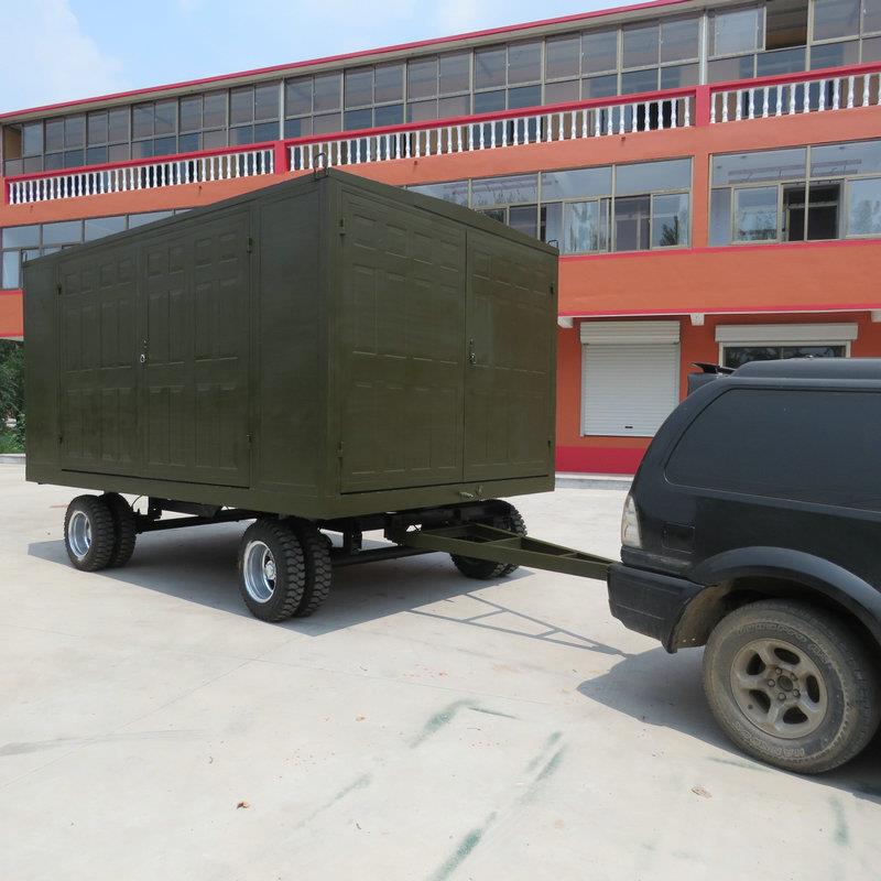 平板拖车牵引挂车供应各类平板拖车外贸厢式牵引农用拖车