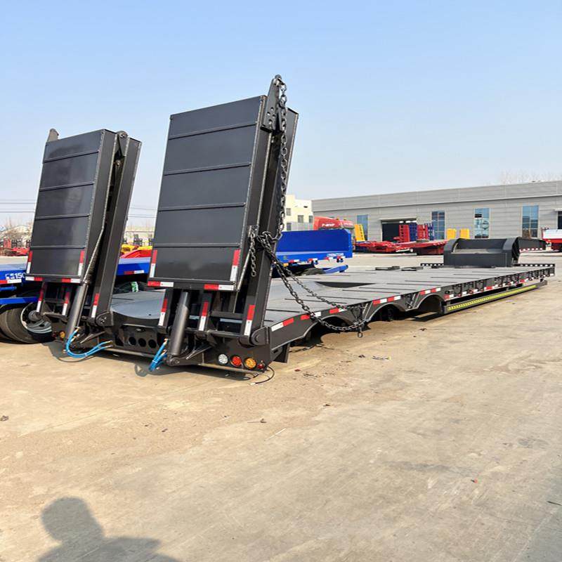 2024年低平板半挂车13米钩机板运输车双节液压爬梯,农机/农具/农膜,农用运输车辆,淘宝优惠券,粉丝福利购,淘宝优惠卷