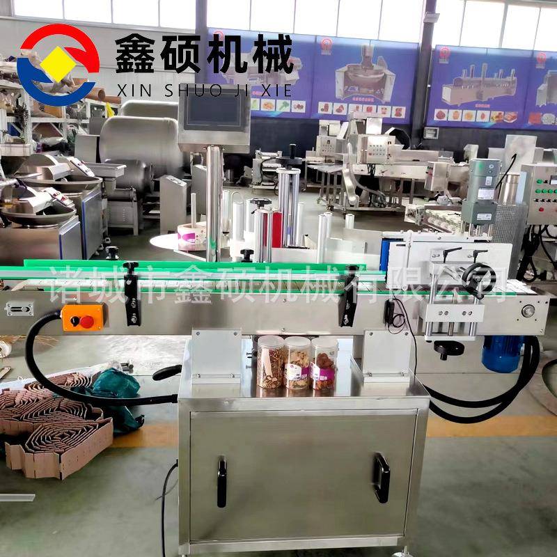 全自动圆瓶贴标机药瓶玻璃异形瓶不干胶贴标机矿泉水自动贴标签机