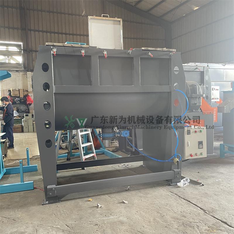 现货销售钛白粉卧式搅拌机洗手粉不锈钢混合机除油粉U型拌料桶