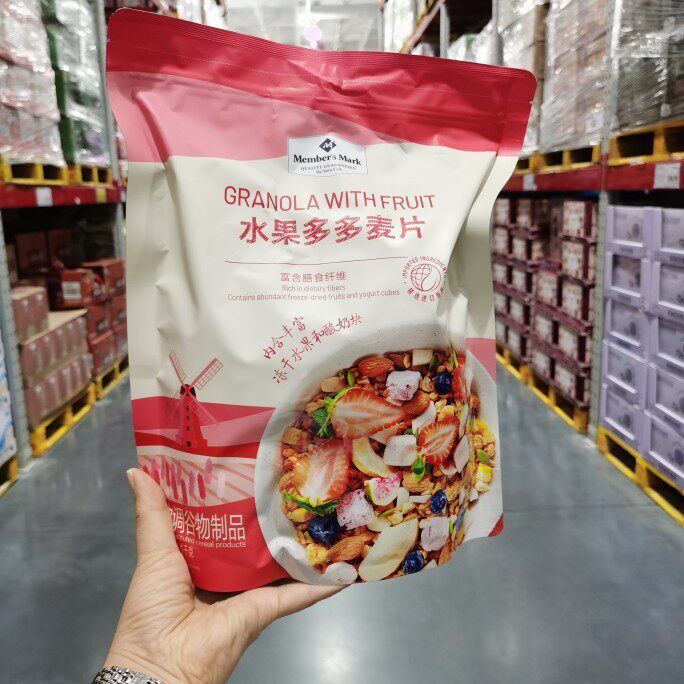 MM水果多多麦片1kg营养早餐代餐冻干水果酸奶块免煮即食膳食