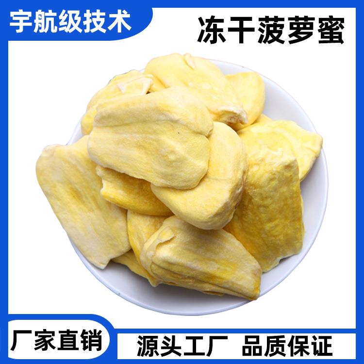 冻干菠萝蜜厂家散装果蔬脆冻干工艺非油炸非越南零食菠萝蜜干