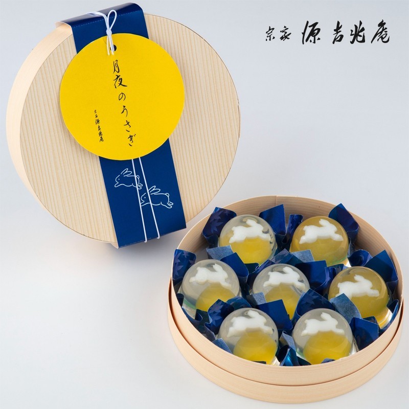 【顺丰现货】日本零食宗家月夜兔子芒果冻布丁羊羹