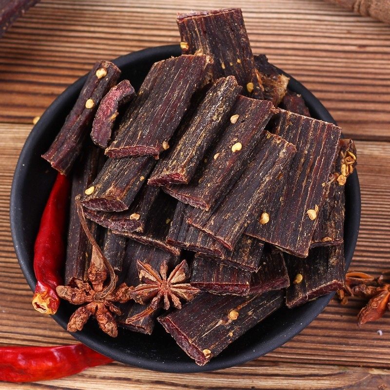 四川阿坝州草原牛肉干正宗手撕超级风干牛肉干藏式特色熟食小吃肉