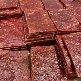 【果栗园】靖江猪肉脯零食小吃原味猪肉脯高蛋白肉脯特产空闲零食