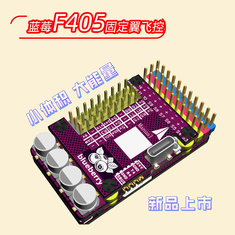 Blueberry蓝莓F405固定翼图片