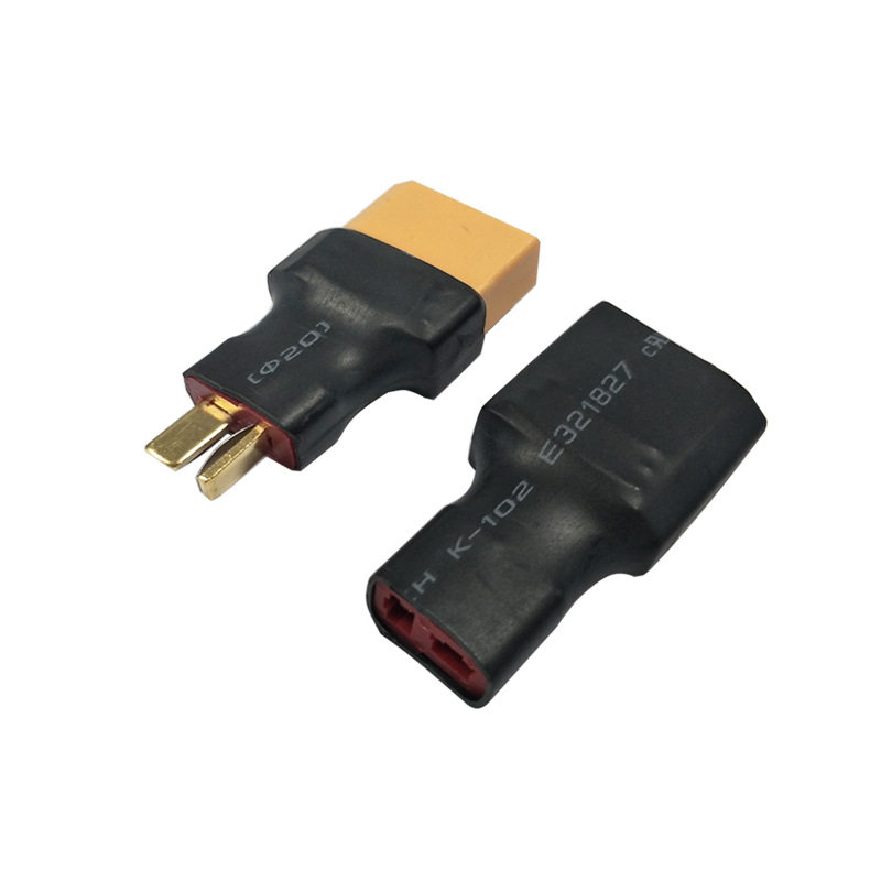 T插转Amassxt90插头 转接头电池转接防火花大电流电调电池转换