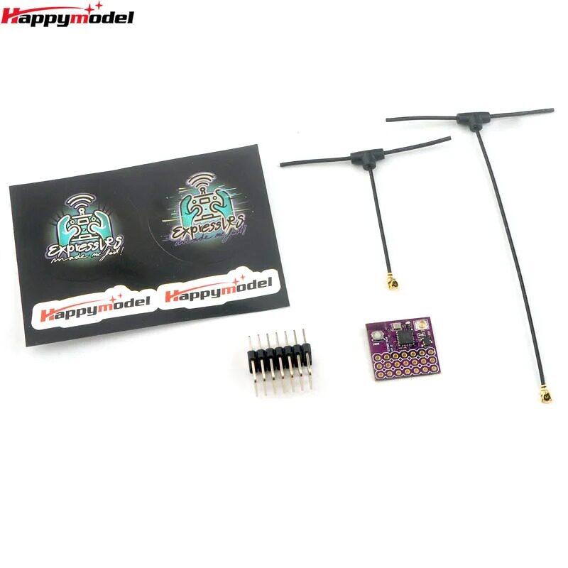 ExpressLRS ELRS EPW6 TCXO 2.4GHz PWM 航模6通道信号接收器配件 - 实物图