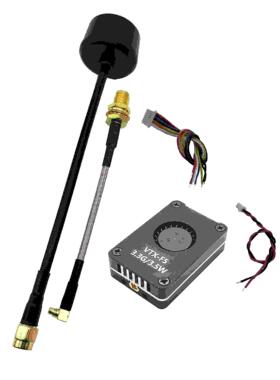 FlytoFPV 3.3G 3.5W 64CH VTX/VRX无线模拟图传接收器发射器