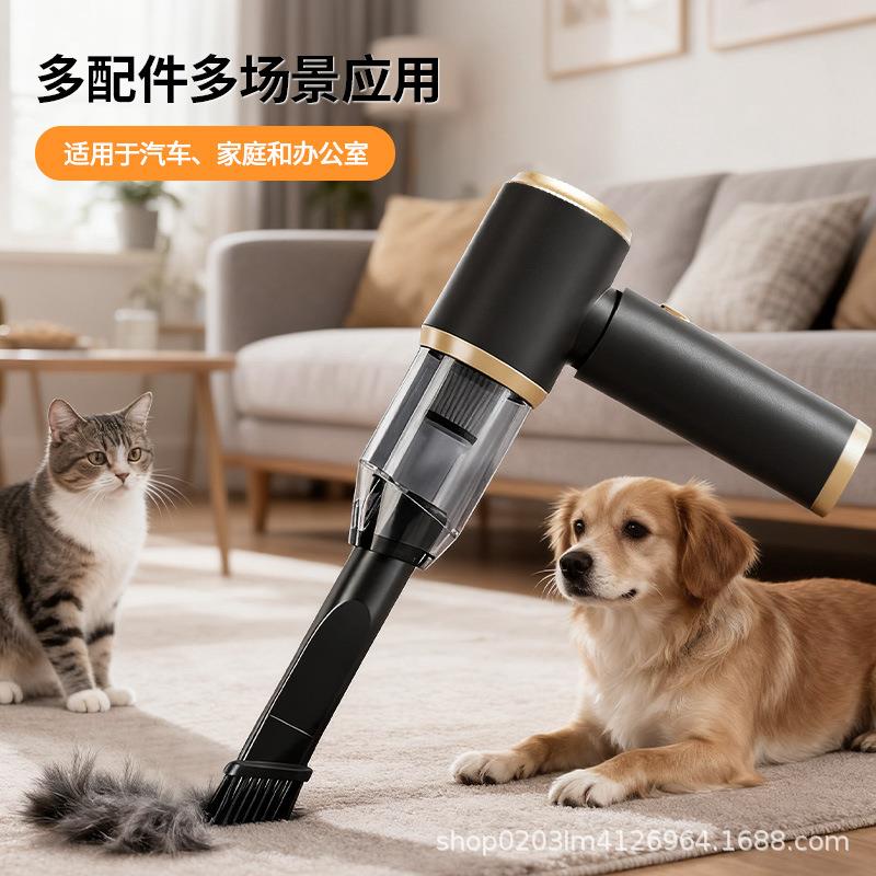 手持便携式无线吸尘器干湿两用车载手提式家用大吸力迷你